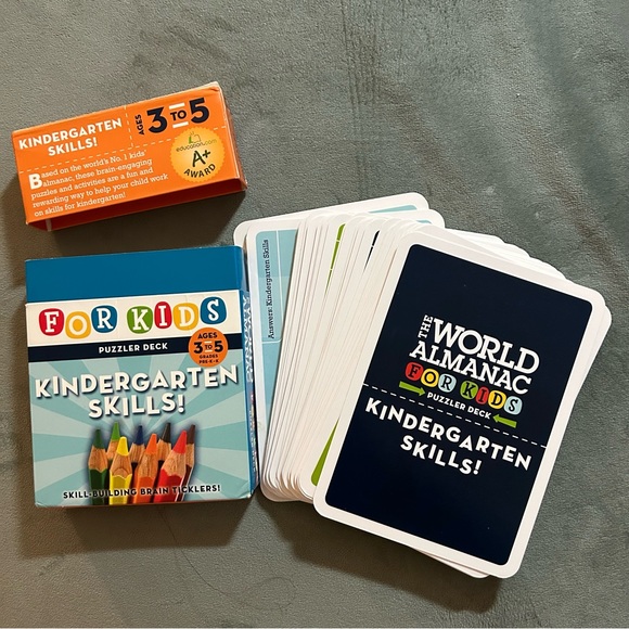 Puzzled Decks for kids ages 3-5, Choice of Math, Science, Reading, Kindergarten - Picture 8 of 8